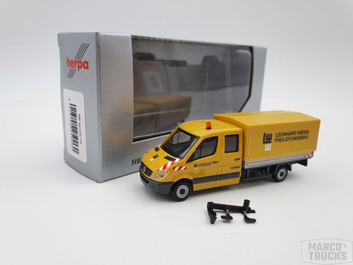 Herpa mercedes benz sprinter - herpa,