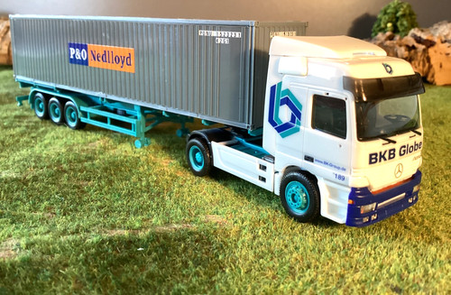 Herpa lkw container sattelzug - herpa,