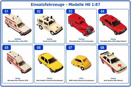 Einsatzfahrzeuge 87 - einsatzfahrzeuge, 1:87