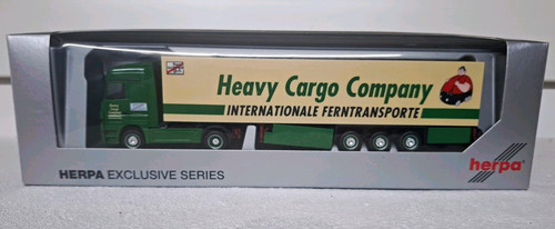 Herpa mercedes sattelzug heavy - mercedes,