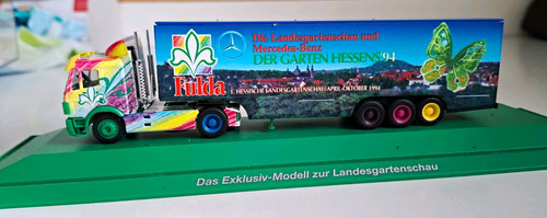 Herpa fulda mercedes - mercedes, sattelzug