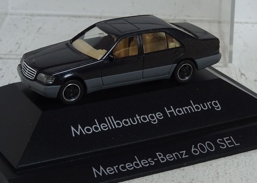 Herpa mercedes benz 600 sel - mercedes-benz,