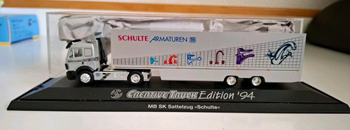 Herpa mercedes sattelzug - mb,