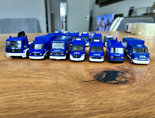 Thw konvolut fahrzeuge - konvolut, 1:87