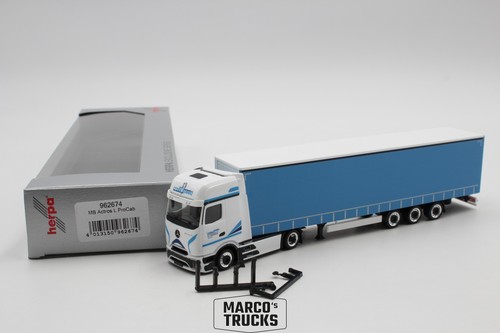 Herpa mercedes benz actros - herpa, mercedes-benz